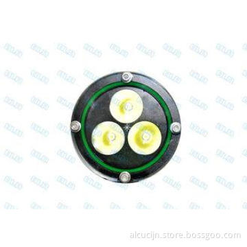 Handheld Canister Dive Light , 6500K Rechargeable Led Dive